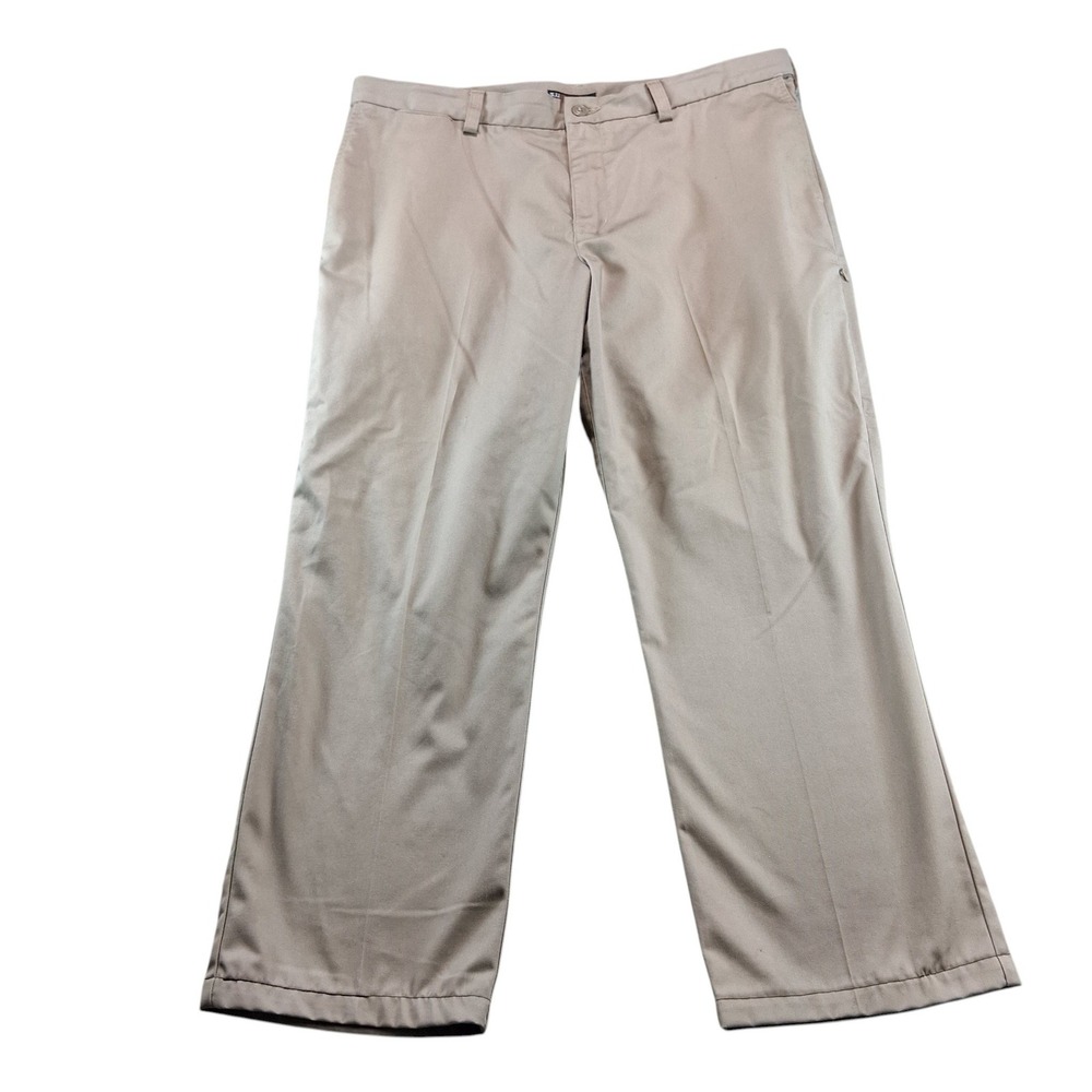 5.11 Tactical Pants Mens 40/32 Covert Khaki Twill Flat Front Workwear 74332